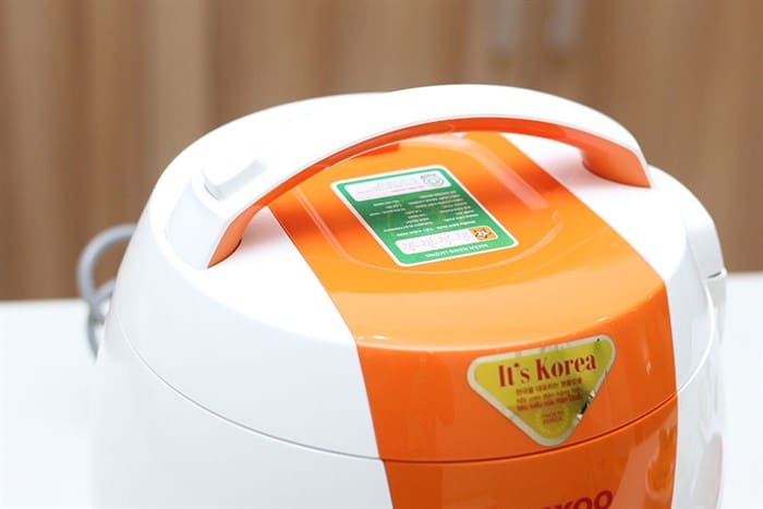 Nồi cơm điện 1.0L Cuckoo CR-0661 - Xanh/Cam